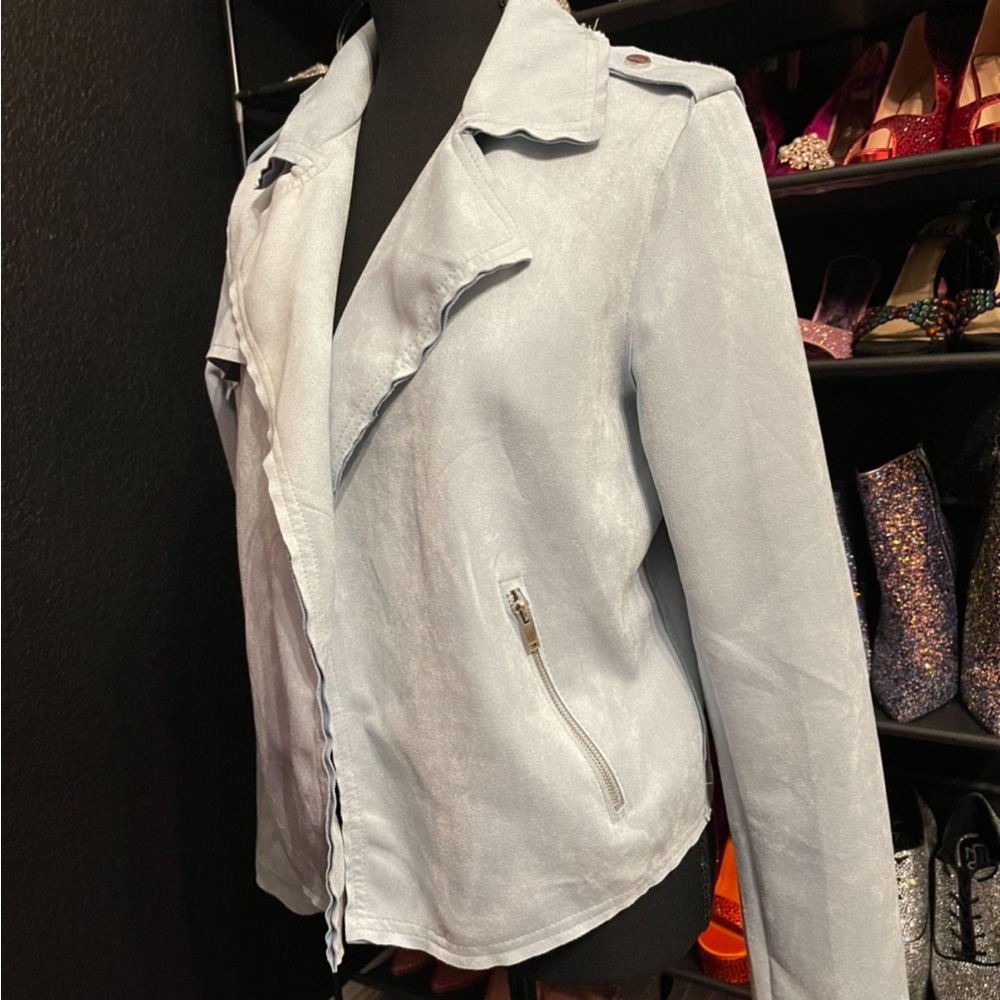 Philosophy moto jacket, soft and cute